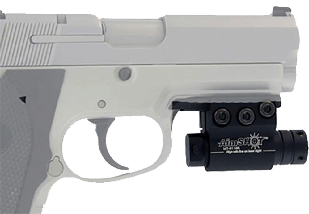 AimShot KT6132 Pistol Laser  Red Matte Black