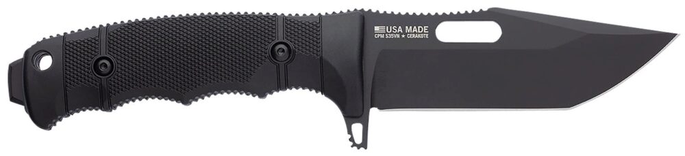 S.O.G SOG17210257 Seal FX 4.30 Fixed Tanto Plain Black Cerakote C