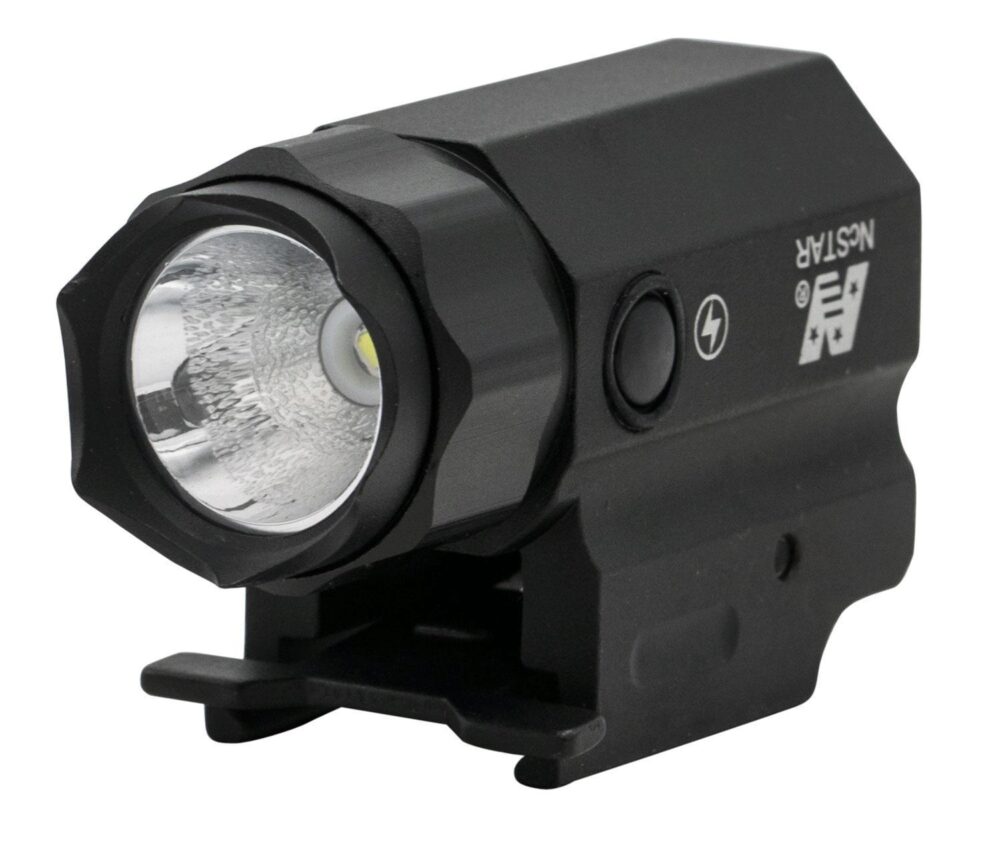 NcStar ACQPTF Compact Flashlight QR w/Strobe  Black 150 Lumens Wh