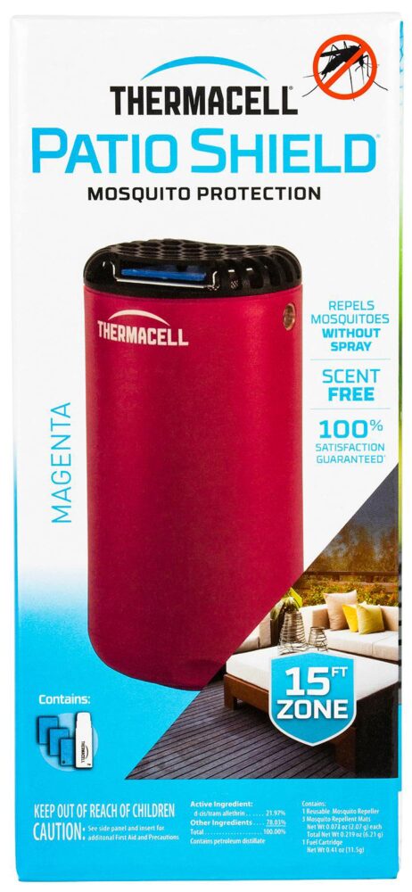 Thermacell Patio Shield Mosquito Repeller Magenta