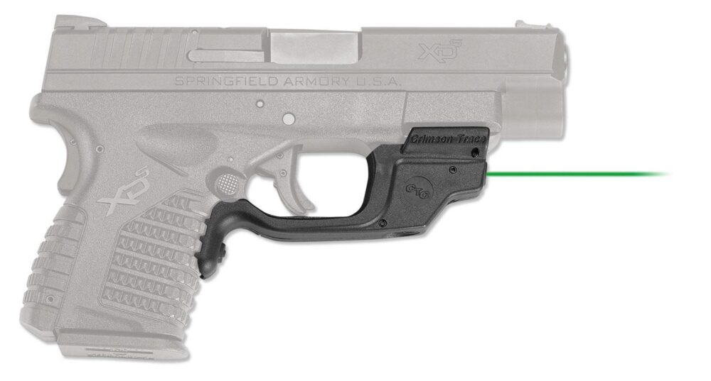 Crimson Trace 01-4720-1 LG-469G Green Laserguard  Black Springfie