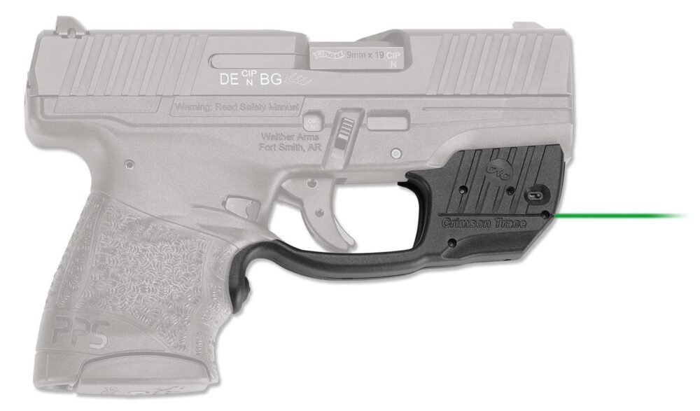 Crimson Trace 01-5810-1 LG-482G Green Laserguard  Black Walther P