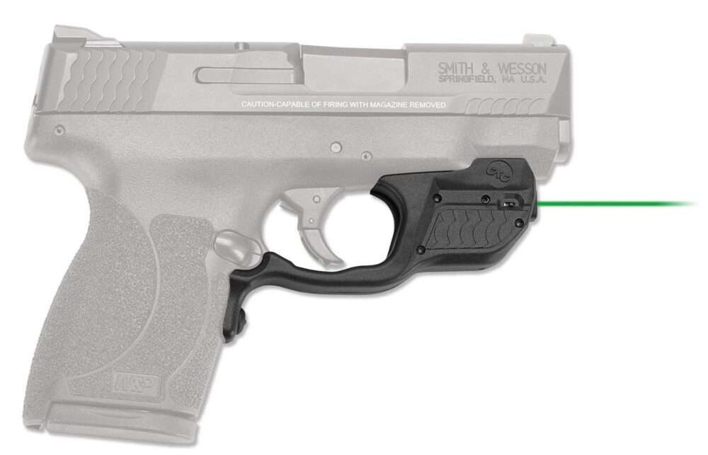 Crimson Trace 01-5580-1 LG-485G Green Laserguard  Black Smith & W