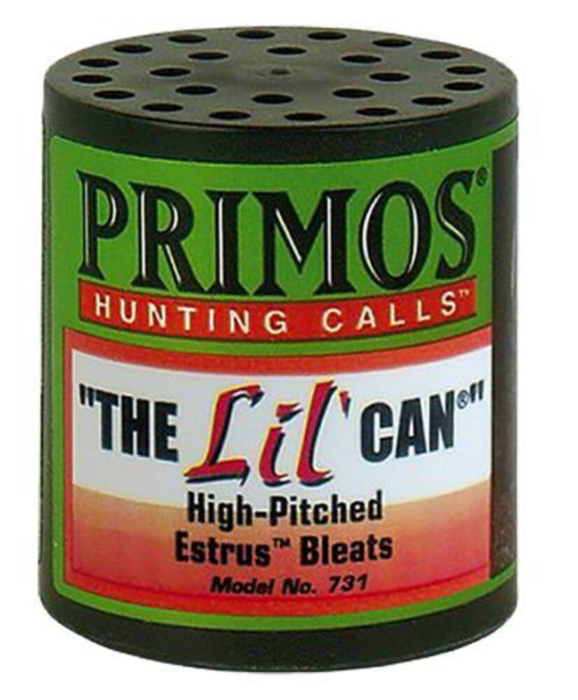 Primos 731 The Lil' Can  Call Attracts Deer Green Plastic
