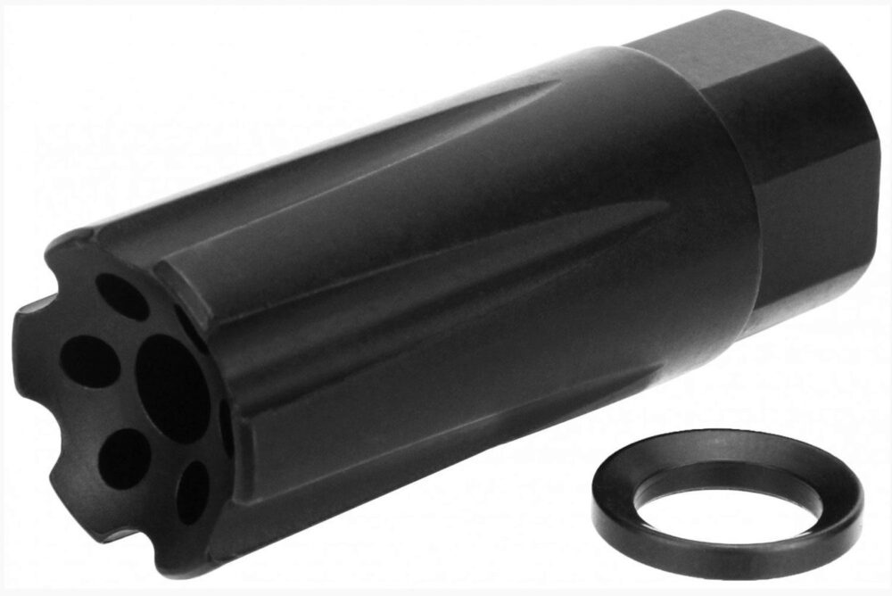 TacFire MZ1020 Linear Compensator Black Nitride Steel with 1/2-28