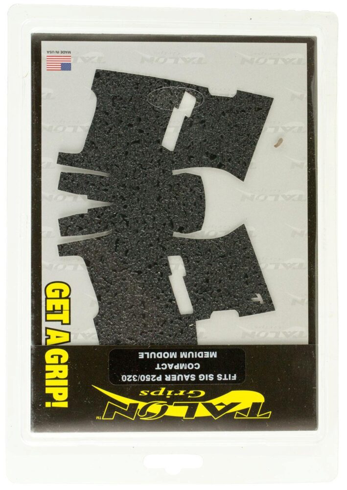 Talon Grips 001R Adhesive Grip  Textured Black Rubber for Sig Com