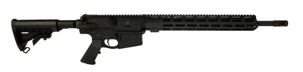 The Del-Ton ALPHA 308 Optic Ready has a 18 Heavy Profile Barrel i