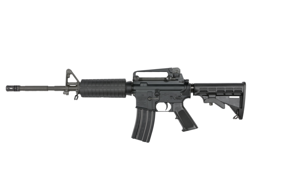 Bushmaster 0010004BLK M4 Patrolman's  5.56x45mm NATO 30+1 16 Salt