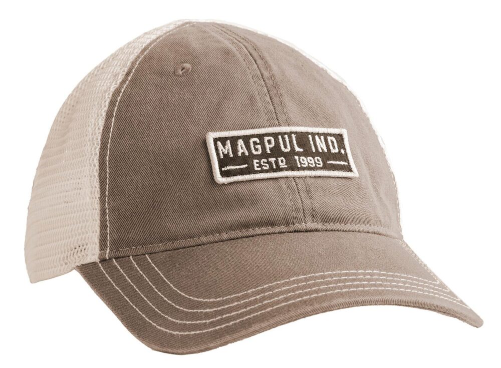 Magpul MAG1260-252 Established Garment Trucker Hat Driftwood Adju
