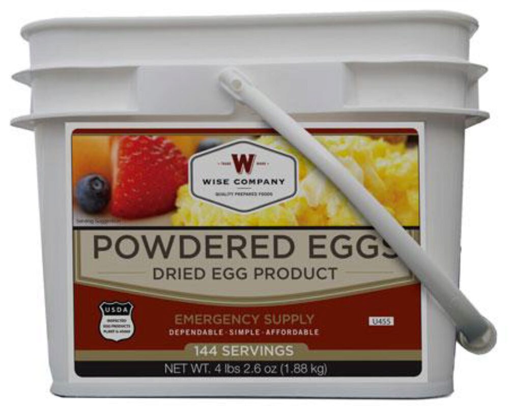 Wise Powdered Eggs Bucket 144 Servings