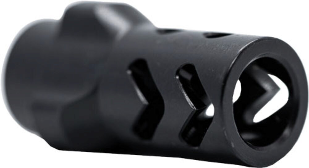 9MM 3-LUG ADAPTER DUAL CHEVRON MUZZLE BRAKES