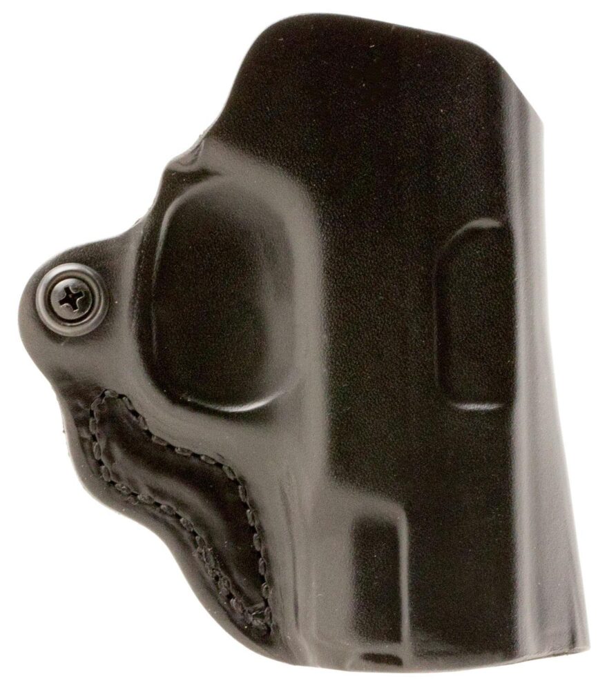 DeSantis Gunhide 019BAY8Z0 Mini Scabbard  OWB Black Leather Belt