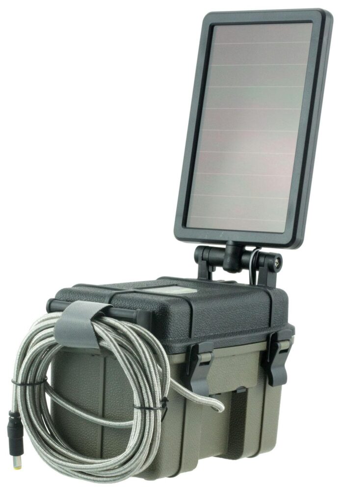 Trail Camera 12V  Solar Auxiliary Power Pack