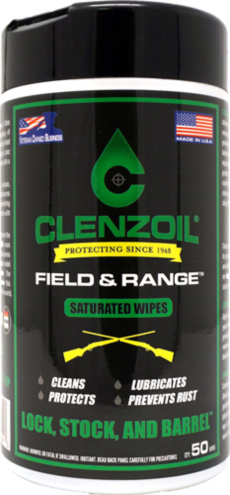 Clenzoil 2243 Field & Range  Wipes 50 Count