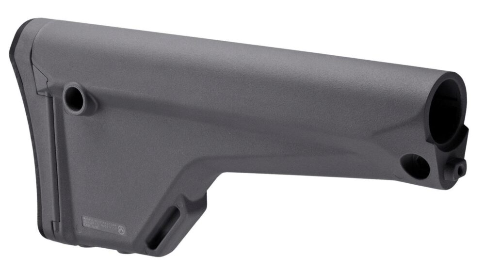Magpul MAG404-GRY MOE Rifle Stock Fixed Black Synthetic for  AR-1
