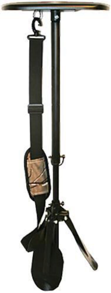 Mojo Outdoors HW2203 Mud Seat  Black Steel/Plastic