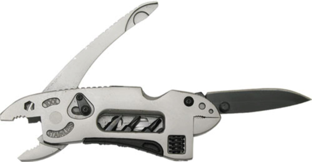 ABKT Cattleman Ranch Hand Multi-Tool 2" Blade Silver