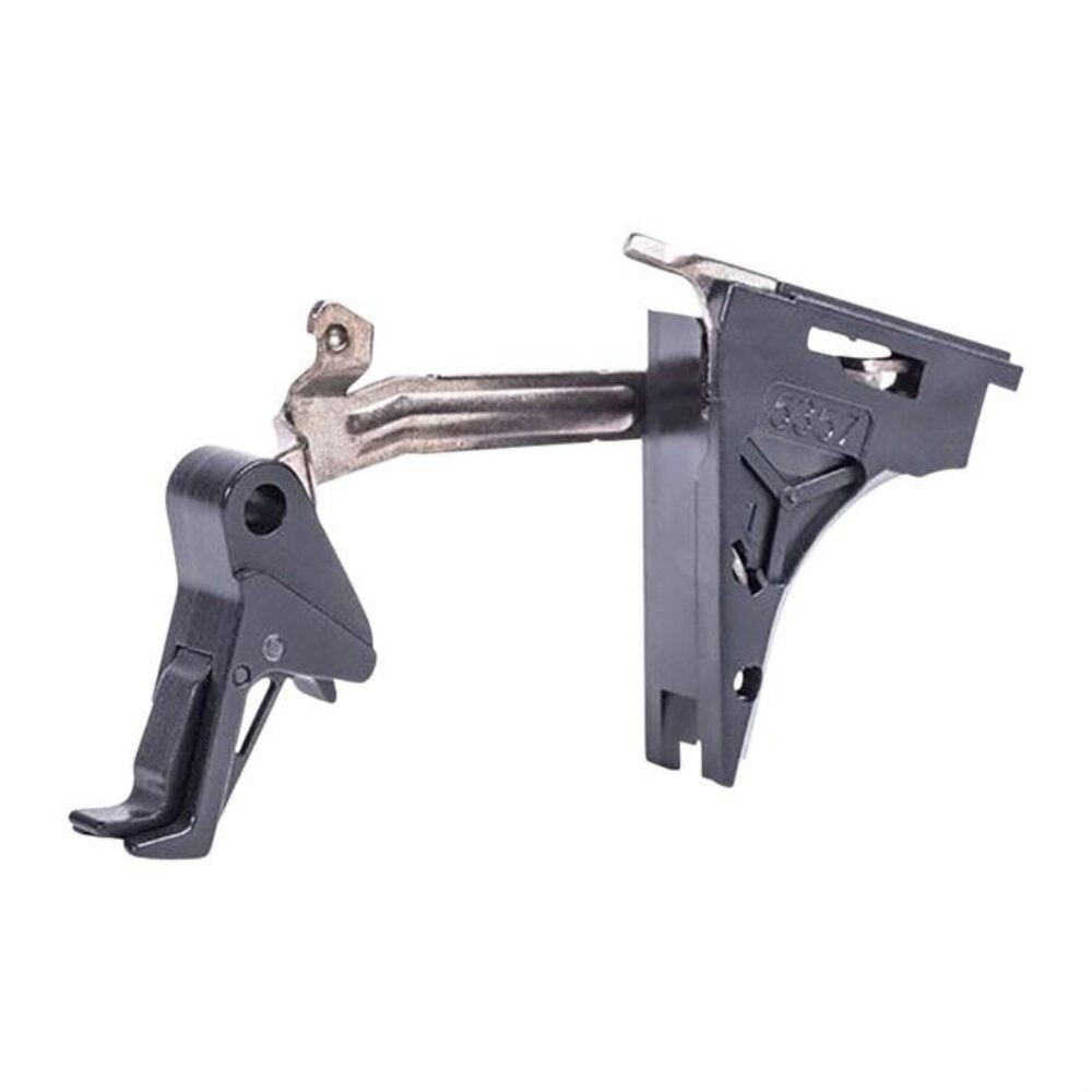 CMC Triggers 72001 Drop-In  Black Flat Trigger Compatible w/Glock