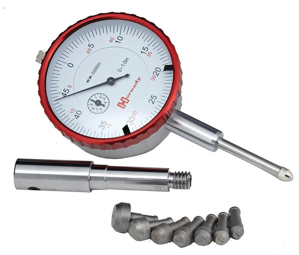 Hornady 041223 Lock-N-Load Neck Wall Thickness Gauge Stainless St