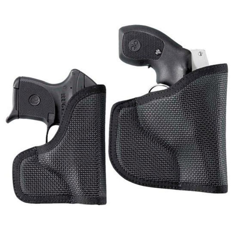 DeSantis Gunhide N38BJU4Z0 Nemesis  Pocket Black Rubberized Fabri