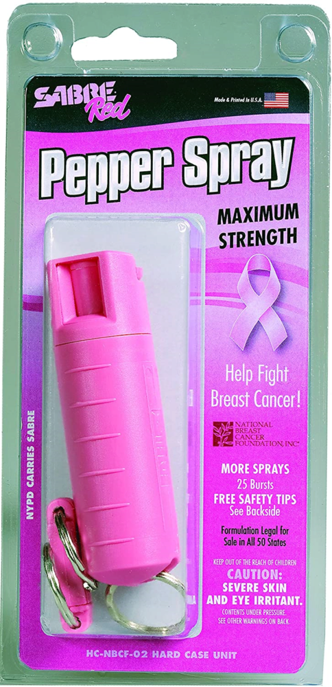SAB PEPPER SPRAY PINK NBCF NY