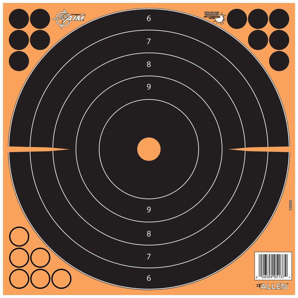 EZ-Aim 1531725 Splash Reactive  Black/Orange Self-Adhesive Paper