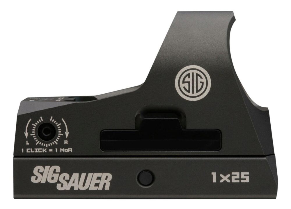 Sig Sauer Electro-Optics SOR31002 Romeo3  Graphite 1x25mm 3 MOA R