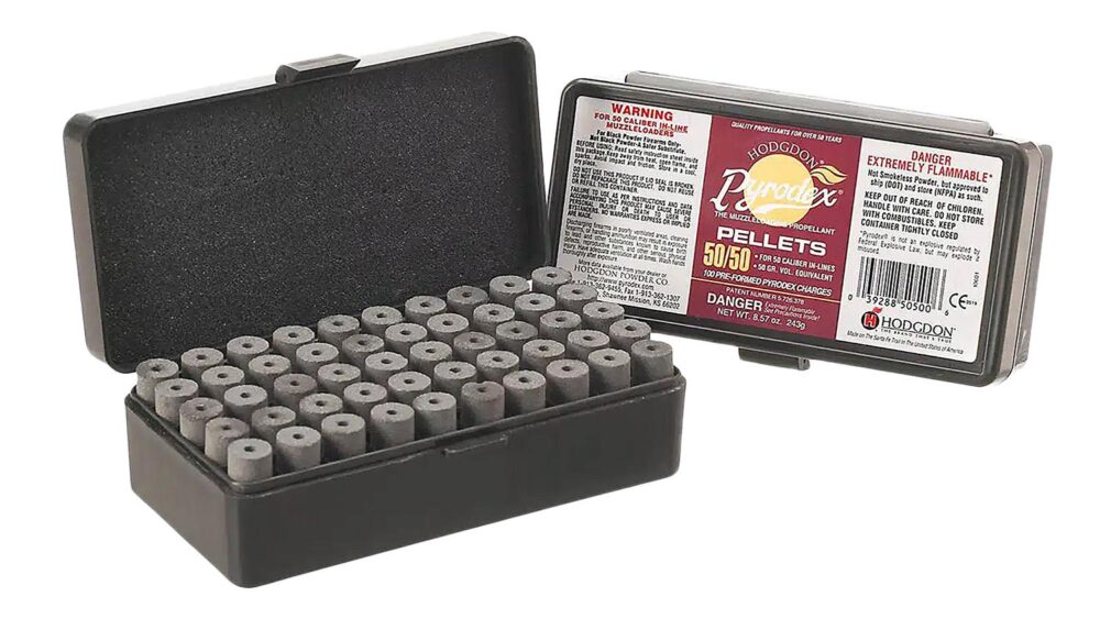 Hodgdon P5050 Muzzleloading Pyrodex 50/50 Pellets 50 gr 100 Per B
