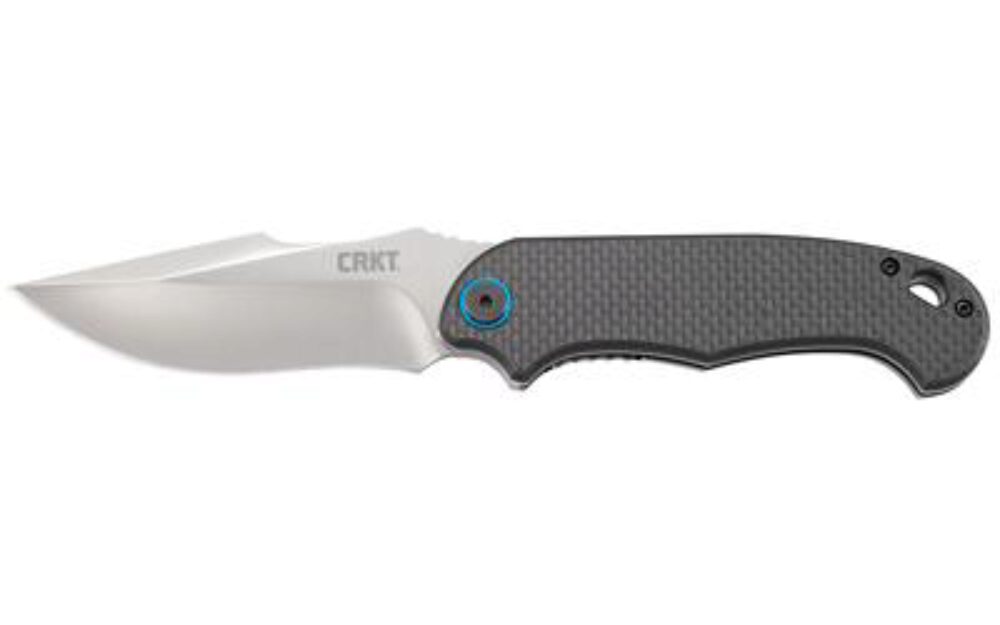 CRKT 7920 P.S.D.  3.63 Folding Plain Satin 4116 Stainless Steel B