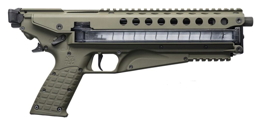 Kel-Tec P50GRN P50  5.7x28mm 9.60 50+1 (2), Green, Polymer Frame,