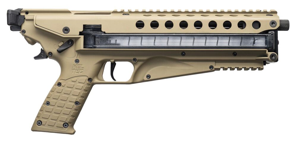 Kel-Tec P50TAN P50  5.7x28mm 9.60 50+1 (2), Tan, Polymer Frame, F