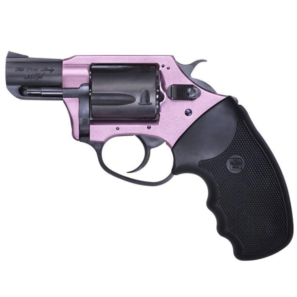 Charter Arms 53835 Pink Lady  38 Special 5rd 2 Black Steel Barrel