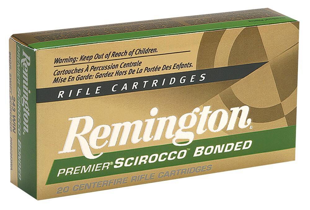 Remington Ammunition 29345 Premier Scirocco Bonded 300 WSM 180 gr