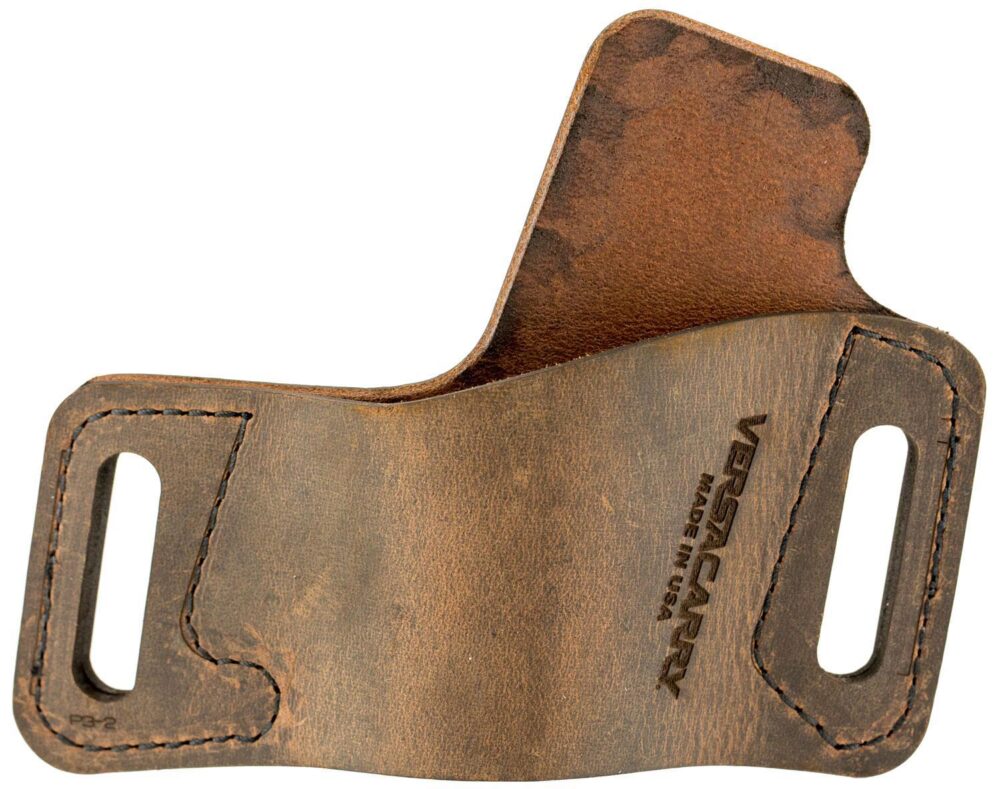 Versacarry WBOWB23 Protector S1 OWB Distressed Brown Leather Belt