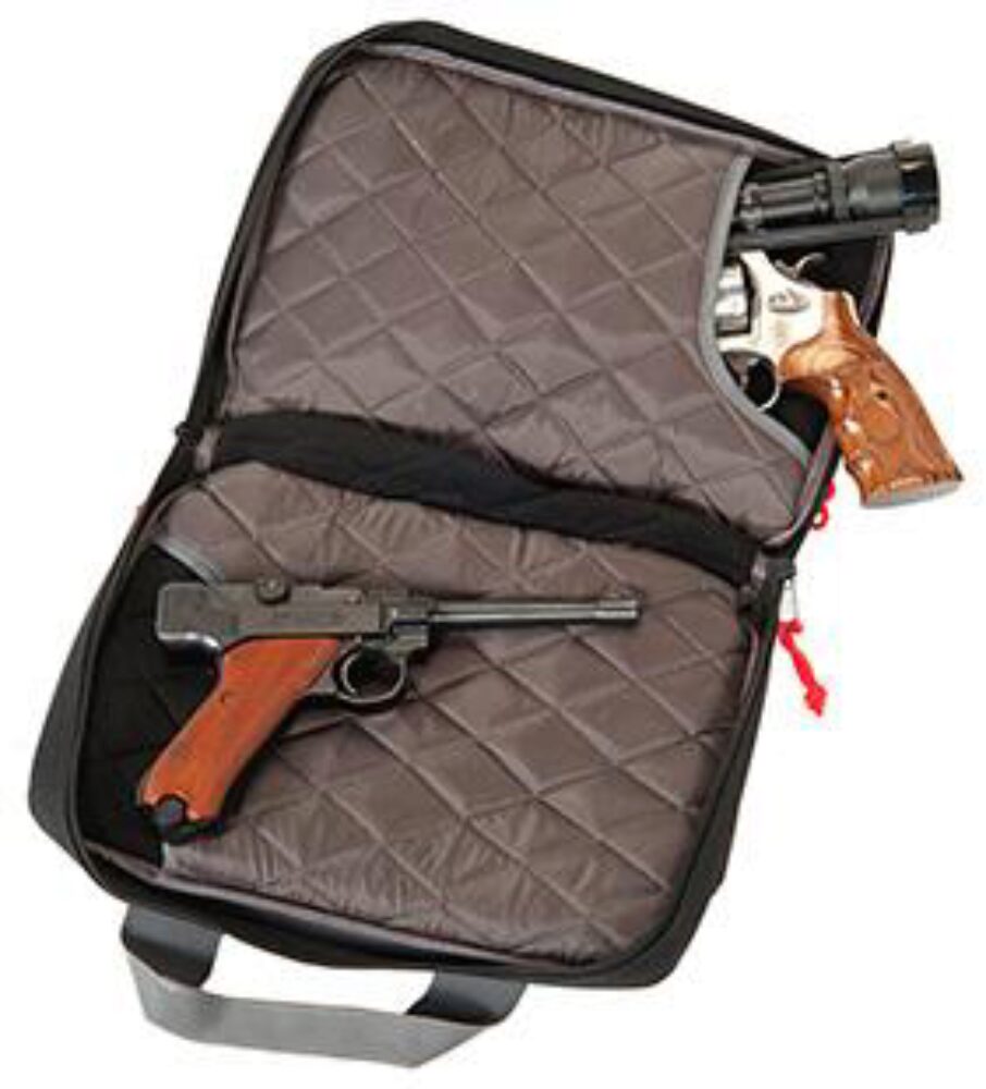 G*Outdoors 1310PCDC Pistol Case  Gun Case Quad Nylon 13 x 10 x 6