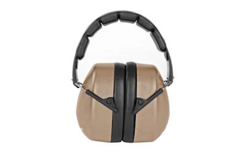 Walker's GWPEXFM3FDE Extra Range Passive Muff 30 dB Folding Flat