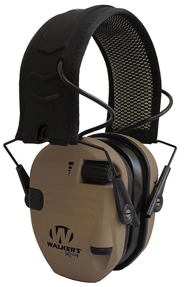 Walker's GWPXRSEMBB Razor X-TRM Digital Electronic Muff 21 dB Ove