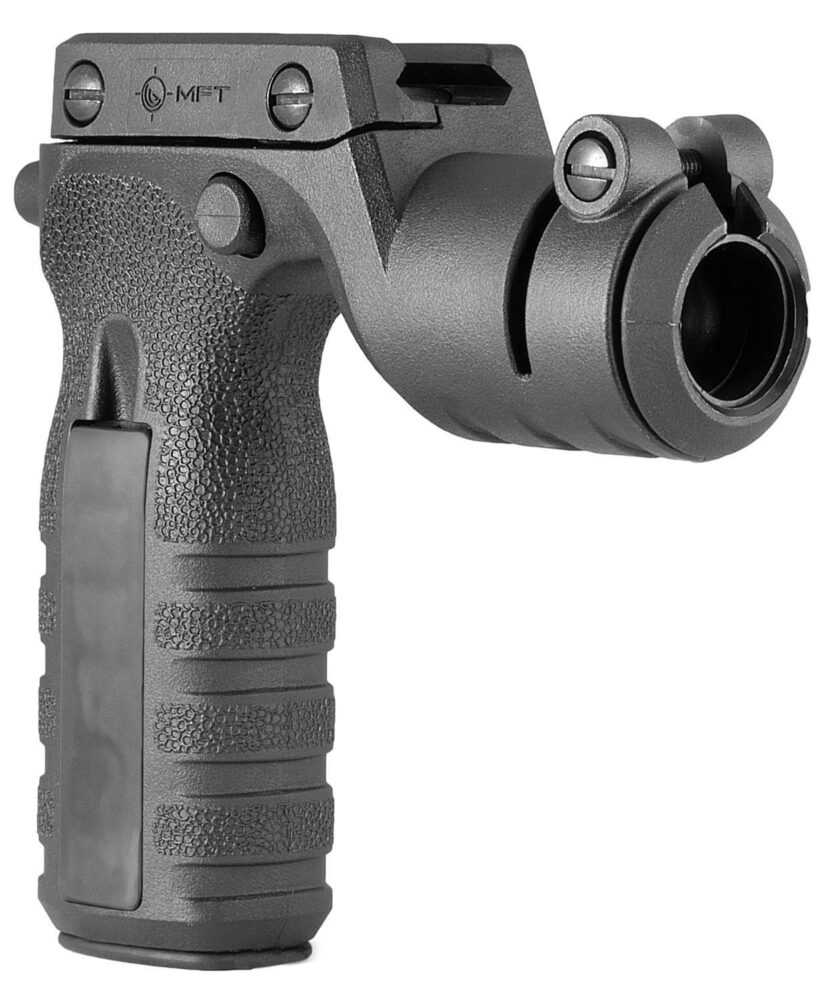 Mission First Tactical RTG React Vertical Grip Black Polymer with