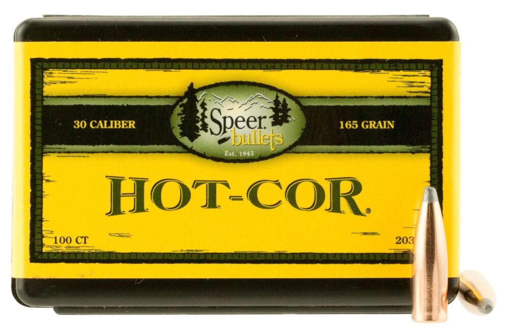 Speer Bullets 2035 Rifle Hunting Hot-Cor .308 165 gr Spitzer Soft
