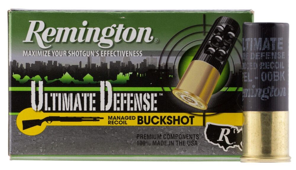 Remington Ammunition 20711 Ultimate Defense Buckshot 12 Gauge 2.7