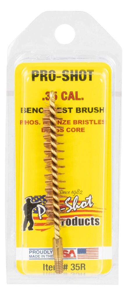 Pro-Shot 35R Bore Brush  .35 Cal/ 9mm Rifle #8-32 Thread Bronze B