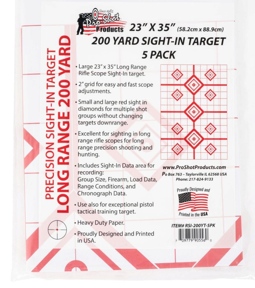 Pro-Shot RSI200YT5PK SplatterShot Sight-In Diamond Hanging Heavy