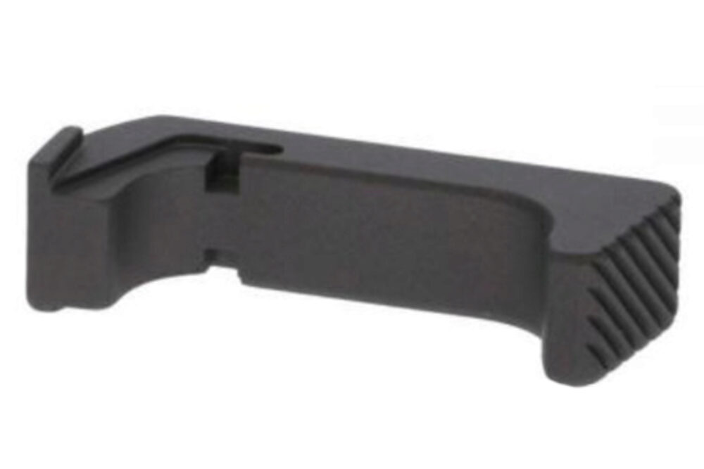 Rival Arms RA72G003D Magazine Release  Extended Silver Aluminum f