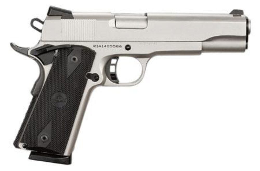 Rock Island 51448 Rock Standard FS 45 ACP Caliber with 5 Barrel,
