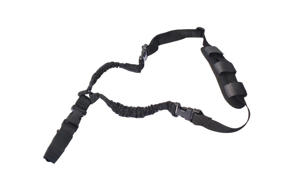Rukx Gear ATICT1PSB Tactical Single Point Sling 1.25 Wide Adjusta