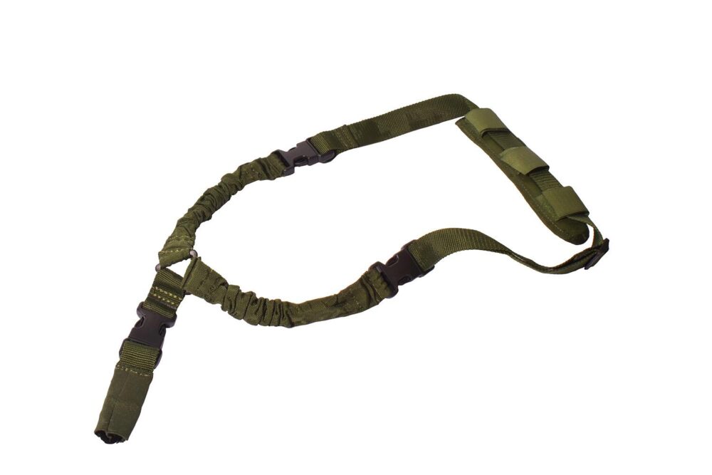 Rukx Gear ATICT1PSG Tactical Single Point Sling 1.25 Wide Adjusta