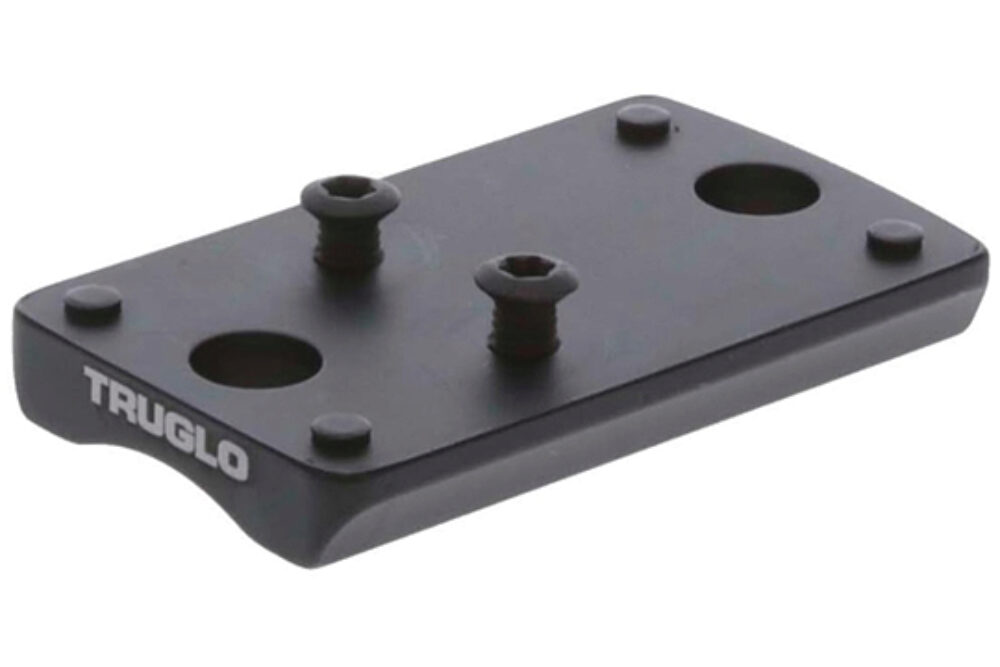 TruGlo TGTG8955R2 Shotgun Receiver Mount  Black Remington Trijico