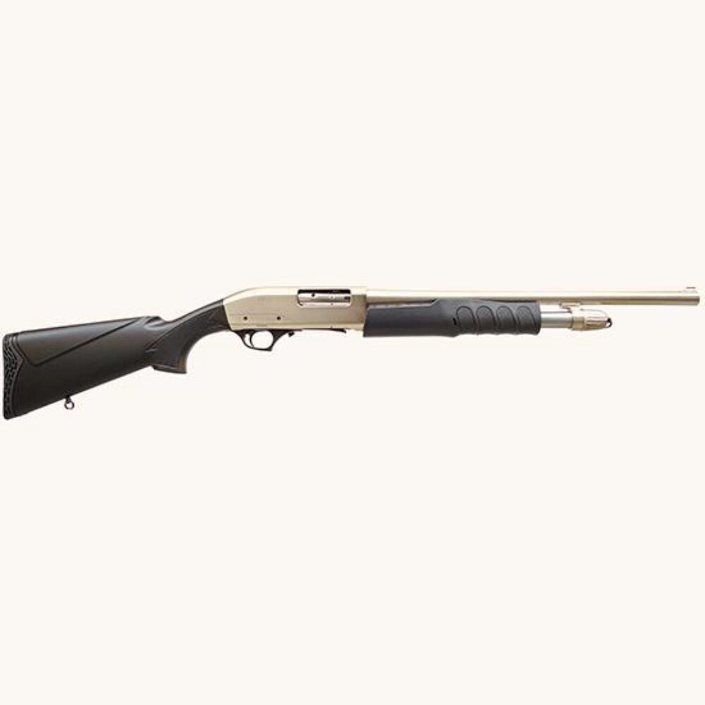 Silver Eagle Arms XP1220M XP Marine 12 Gauge 20 4+1 3 Silver Mari