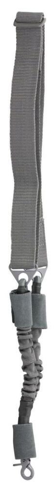 NcStar AARS1PU Single Point Sling  1.50 44-60 Urban Gray Nylon Ri