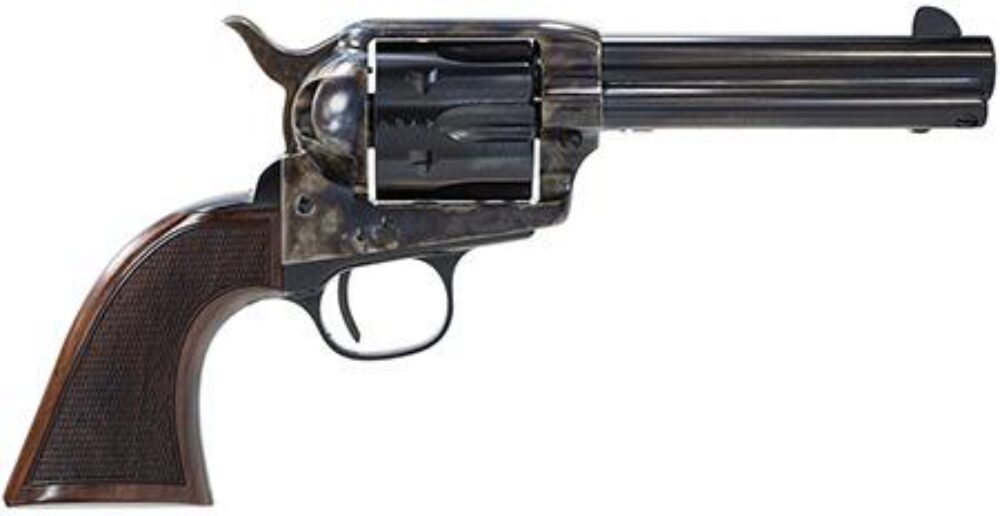 Taylors & Company 4107DE Smoke Wagon Deluxe 357 Mag 6rd 4.75 Blue